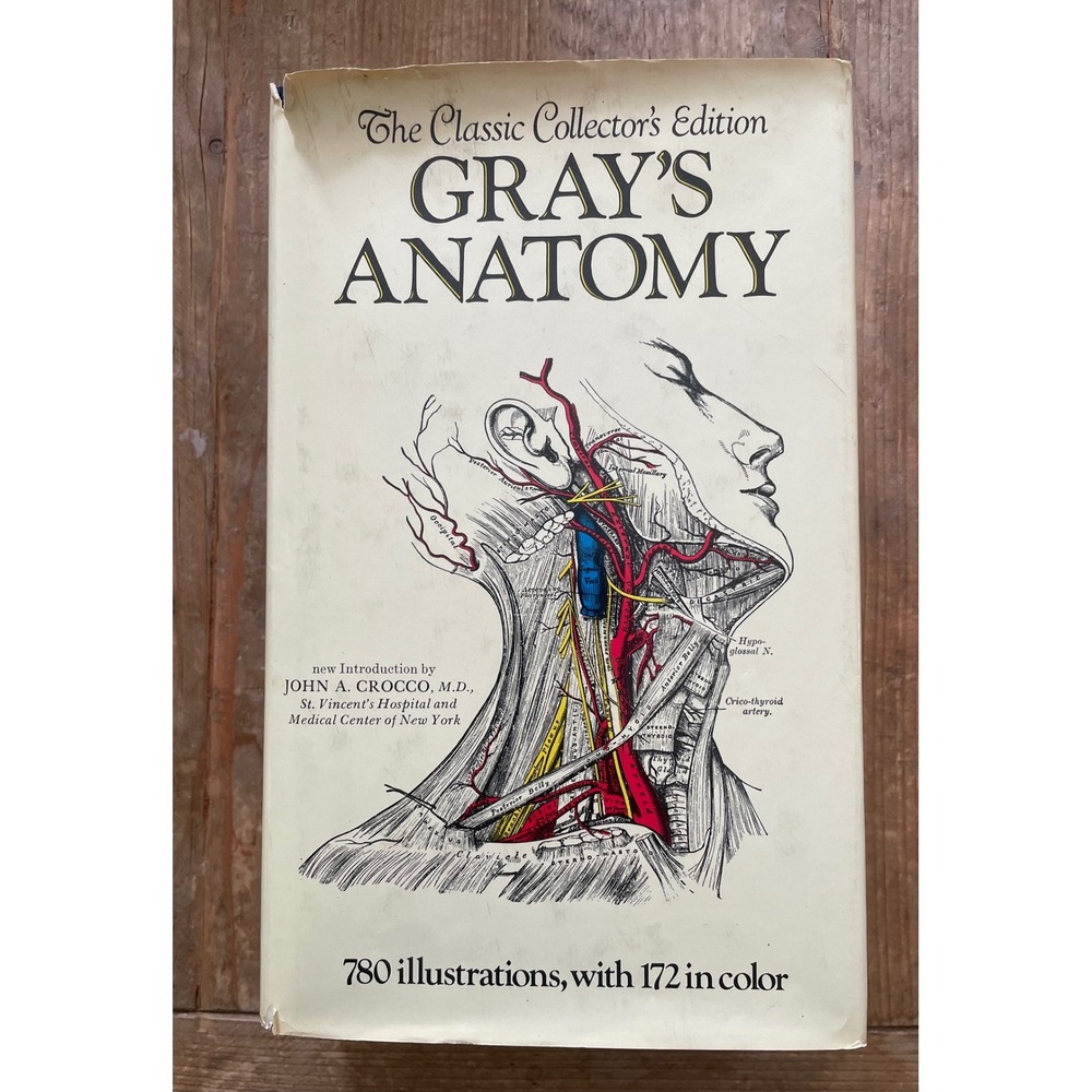 Gray's Anatomy Classic Collector's Edition 1977‎ Bounty Books Hardcover Medical